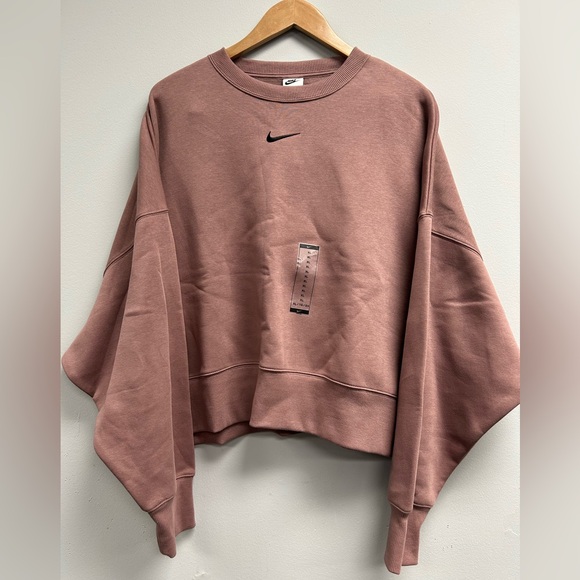 Nike Tops - Nike Phoenix Fleece Crew-Neck Sweatshirt